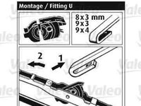 Lamela stergator AUDI 80 Avant (8C, B4) Producator SWF 116121