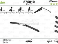 Lamela stergator OPEL MERIVA B (2010 - 2016) VALEO 575010 piesa NOUA