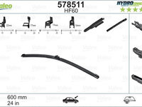 Lamela stergator VALEO 578511