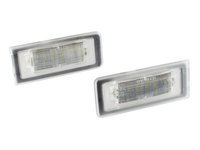 Lampă de iluminare plăcuță de înmatriculare LED Audi TT Anul de producție 1998-2006 SET