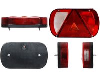 Lampa auto BestAutoVest pentru remorca , partea dreapta 12/24V , 234x137x32mm cu lampa mers inapoi , 1 buc.