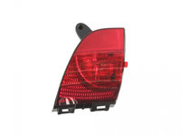 Lampa ceata spate Peugeot 2008, 03.2013-, 308 (4_) 09,2007-12,2013 Model CC, partea Stanga, fara suport becuri, tip bec P21W, Depo