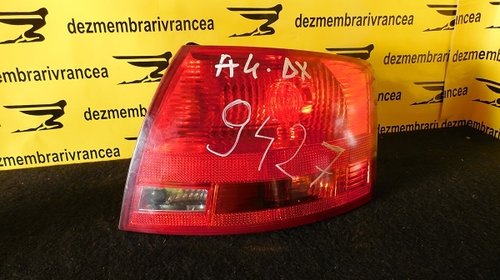 Lampa dreapta Audi A4 Break An 2003