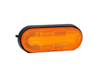 Lampa gabarit 124x51, LED, galbena, 12-36V, Fristom Cod: FT-070-Z