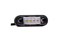 Lampa gabarit, 84x27, LED, slim, rosie, cu 2 garnituri bullbar, Fristom , ERK AL-250123-10