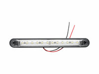 Lampa gabarit laterala led alba 12-24V FR0179 Breckner Germany