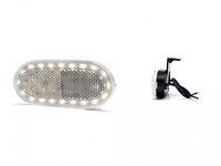 LAMPA GABARIT LED 1388 W197, 12V-24V, POZITIE ALB WAS