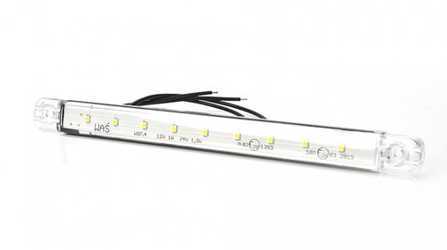 LAMPA GABARIT LED 719 W97.4, 12V-24V, POZITIE ALB WAS