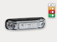 Lampa Gabarit LED Galben PREMIUM Remorca Camion Rulota TIR 12v-24v AL-050218-3