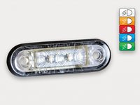 Lampa gabarit ovala cu LED portocaliu FT-015 C