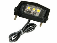 Lampa iluminat numar inmatriculare cu 3 SMD 12V - Alb LAMOT90166