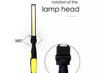 LAMPA LUCRU / LANTERNA SERVICE LED magnetica reîncărcabilă