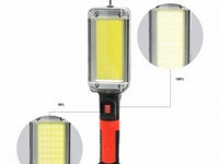 Lampa lucru reincarcabila, portabila,magnetica LED 20W/600lm Cod:ZJ-8859