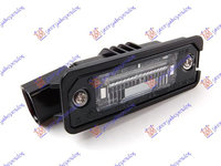 LAMPA NR. INMATRICULARE - SEAT ALTEA 04-15, SEAT, SEAT ALTEA 04-15, 044306050