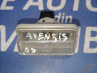 Lampa număr toyota avensis 001479