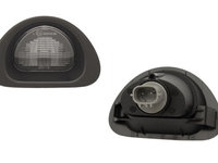 Lampa numar Citroen C1 (Pm/Pn), 05.2012-08.2014, Citroen C1 (Pm/Pn), 09.2005-05.2012, Peugeot 107 (P), 05.2012-12.2014, Peugeot 107 (P), 09.2005-05.2012, Spate, Stanga = Dreapta, OE