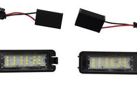 Lampa numar inmaticulare spate LED stanga/dreapta noua SEAT LEON 1P1 an 2005-2013