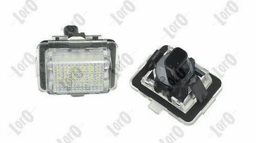 Lampa numar inmatriculare LED stanga/dreapta 