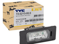 Lampa Numar Inmatriculare Led Tyc Audi A3 8P1 2003-2012 15-0215-00-9