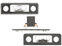 Lampa numar Skoda Octavia 2 (1z3/1z5), 10.2008-12.2013 Combi, Octavia Ii/Tour 2 (1z3/1z5), 10.2008-12.2012 Combi, Roomster/Praktik (5j), 03.2009-04.2010, spate, Stanga = Dreapta, C5W, cu becuri, TYC