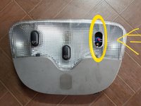 Lampa plafon Peugeot 607