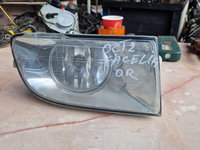 Lampa Proiector ceata bara spoiler dreapta fata Skoda Octavia 2 facelift / are defect