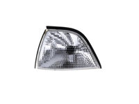 Lampa semnalizare fata BMW Seria 3 (E36), 12.1990-03.2000, partea stanga, TYC, tip bec PY21W, alb, cu prize bec, model CABRIO, COUPE