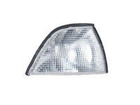 Lampa semnalizare fata BMW Seria 3 (E36), 12.1990-03.2000, model CABRIO, COUPE, DEPO, fata, partea dreapta, alb, fara soclu bec,