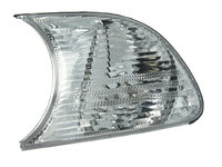 Lampa semnalizare fata Bmw Seria 3 E46 Coupe/Cabrio 05.1999-09.2001 BestAutoVest partea stanga , alba cu suport bec