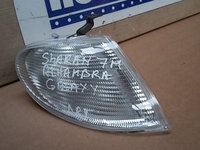 Lampa semnalizare fata dreapta alba TYC VOLKSWAGEN Sharan 7M 2001-2010 (noua!)