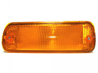 Lampa semnalizare fata Toyota Land Cruiser 01.1989-05.1996 Model LT/RJ, partea Stanga, in bara, portocalie, cu suport bec, neomologata, Depo