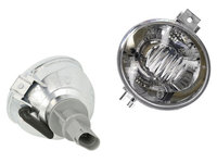 Lampa semnalizare fata Volkswagen Lupo (6x1/6e1), 05.1998-07.2005, fata, Dreapta, rotund, PY21W, alb, cu suport becuri, DEPO