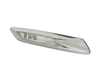 Lampa semnalizare laterala BMW Seria 5 (F10/F11), 12.2009-06.2013, partea Stanga, alba, cu LED, Hella