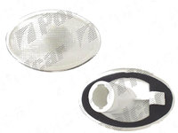 Lampa semnalizare laterala Opel Corsa/Combo C, 07.2000-10.2010, fata, Stanga = Dreapta, W5W, alb, fara suport becuri, DEPO