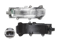 Lampa semnalizare oglinda exterioara Toyota Auris (E15), 04.2010-, Corolla (E14/E15), 06.2010-12.2013 , fata, Stanga, LED, TYC