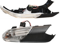 Lampa semnalizare oglinda Skoda Octavia 2 1Z3/1Z5 2004-12.2012, partea dreapta, semnalizator cu lumina perimetru , cu lumina inferioara , 1Z0949102D , OLSA Italia