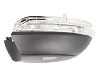 Lampa semnalizare oglinda Vw Beetle (5c1), 10.11-, Vw Eos (1f), 11.10-, Vw Jetta (1b), 07.10-, Vw Passat (B7 (36)), 11.10-, Vw Passat Cc (357), 06.08-02.12, Vw Scirocco (Typ 13), 07.08-, cu LED, alba, omologare ECE, cu lampa, Stanga