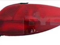 Lampa spate PEUGEOT 206 hatchback (2A/C) - TYC 11-0116-01-2