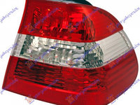 LAMPA STOP SPATE BMW SERIE 3 E46 1998->2005 Lampa spate dreapta exterioara rosu/alb, ptr Sedan (E46 Sedan/Break 10.01-11.05) PIESA NOUA ANI 2001 2002 2003 2004 2005