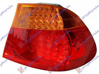 LAMPA STOP SPATE BMW SERIE 3 E46 1999-> Lampa spate exter dreapta cu semnal galben LED (E46 Coupe 03-06) PIESA NOUA ANI 1999 2000 2001 2002 2003 2004 2005 2006