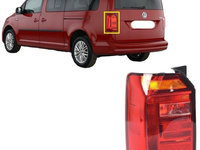 Lampa Stop Spate Stanga Depo Volkswagen Caddy 4 2015→ 441-19AGL-LDUE1