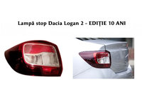 Lampa stop stanga black NOUA Dacia Logan 2 10 ANI 2013*2014*2015*2016 Elba OEM