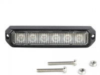 Lampa Stroboscop de avertizare lumina rosie 12/24v cu 6 Led WL-52026-6K-ROSU