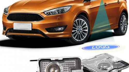 Lampi dedicate oglinzi laterale cu logo Ford 