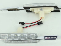 Lampi laterale LED semnalizare transparente compatibile BMW. COD: ART-7133