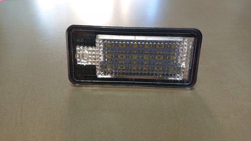 Lampi LED dedicate Audi A3 A4 A6 A8 Q7 pt iluminat numar inmatriculare