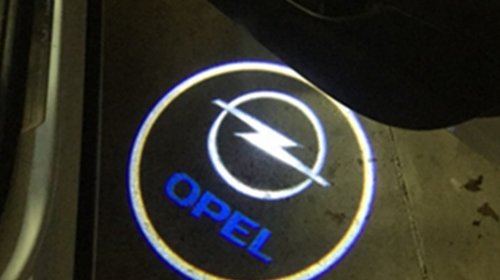 Lampi led dedicate pentru usi cu logo Opel