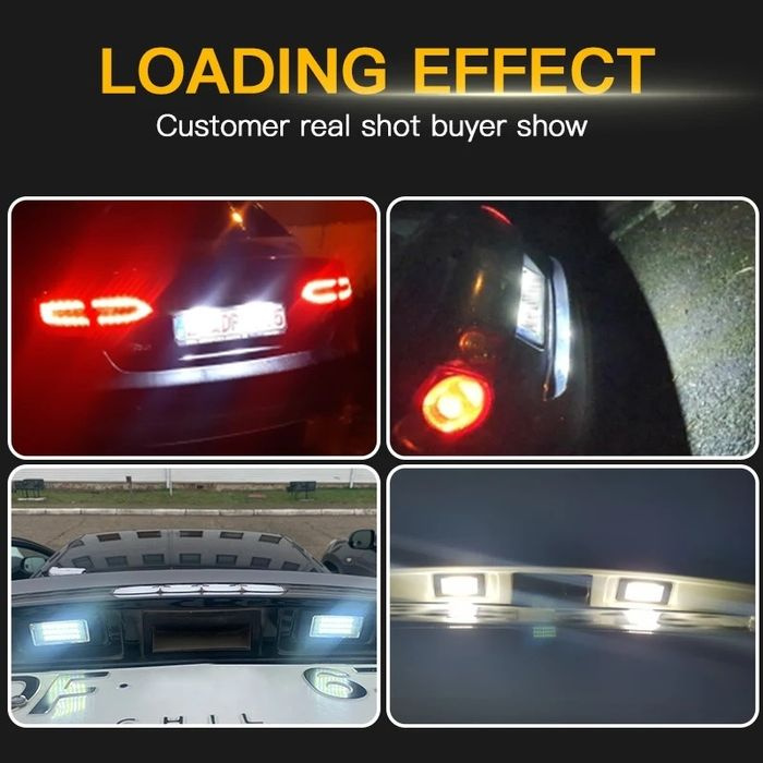 Lampi LED numar Audi A1 A4 B8 A5 A6 A7 Q