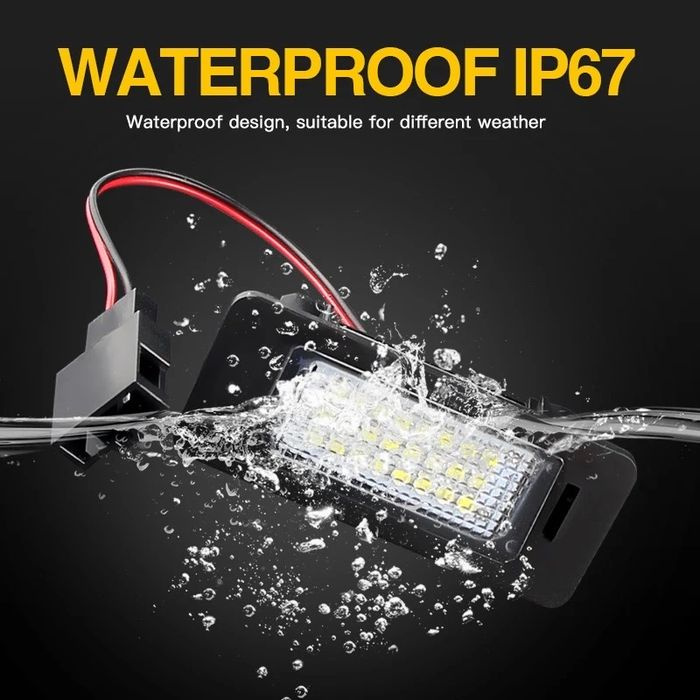 Lampi LED numar Audi A1 A4 B8 A5 A6 A7 Q
