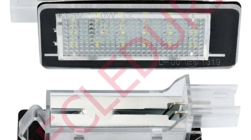 Lampi LED numar dedicate RENAULT Scenic, Modu